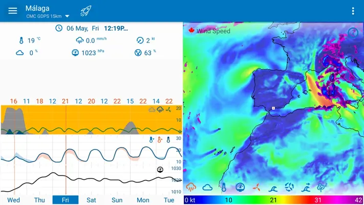 WeatherBomb android App screenshot 6